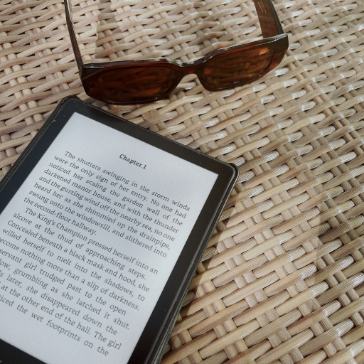 Kindle and Sunglasses